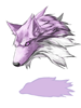 Elmo de Lobo Roxo