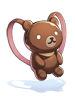 Mochila de Urso Marrom