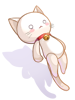 Gatinho de Pelúcia Creme