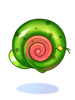 Concha Espiral Verde